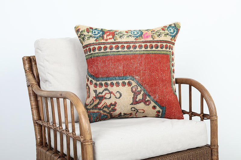 Yelena Vintage Rug Pillow Cover